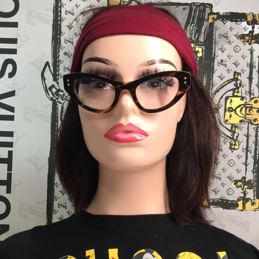 New Authentic Gucci Women's Tortoise Shell Glasses GG1083o 002